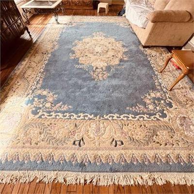 Lot 074   
Chinese Carved Wool Area Rug