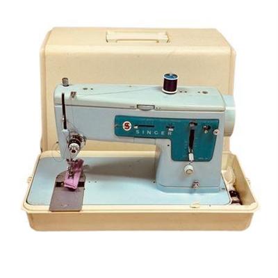 Lot 253  
Vintage Singer Model 347 Electric Sewing Machine