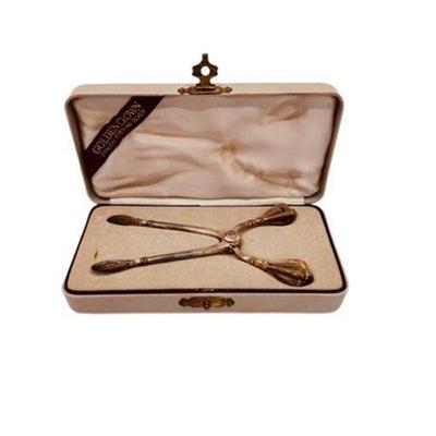 Lot 037-338   
W&S Sorensen Sterling Silver Sugar Tongs