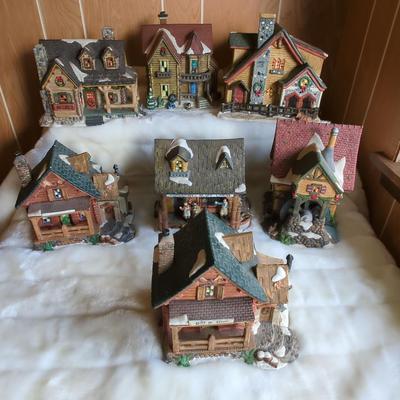 Santa's Workshop Seasonal Ceramic Decor