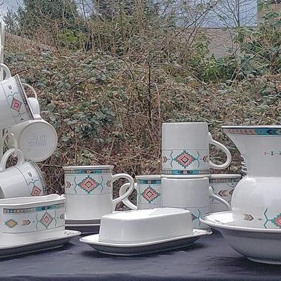 Studio Nova Dishes Adirondack Pattern 