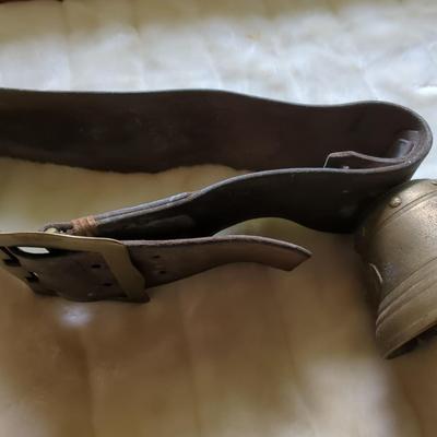 Vintage Swiss Cow Bell C 1900