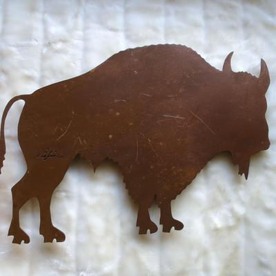 Rijline Metal Art Bison/ Buffalo