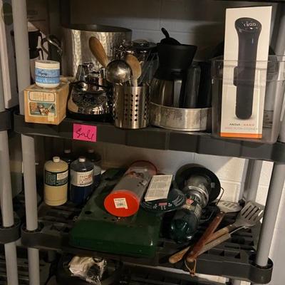 Camping and BBQ tools