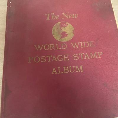Vintage stamp collection 