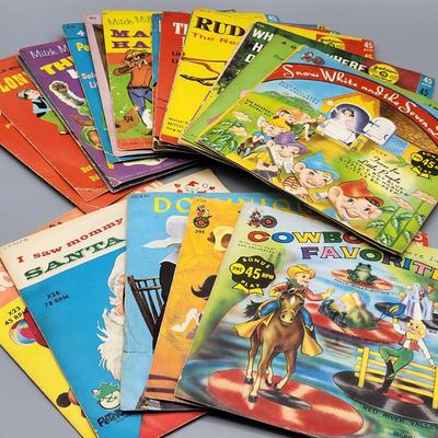 Children's Vinyl Records 
