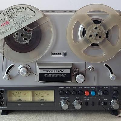 Realistic Reel-To-Reel Tape Deck