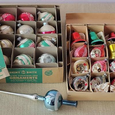 Vintage Christmas Ornaments 