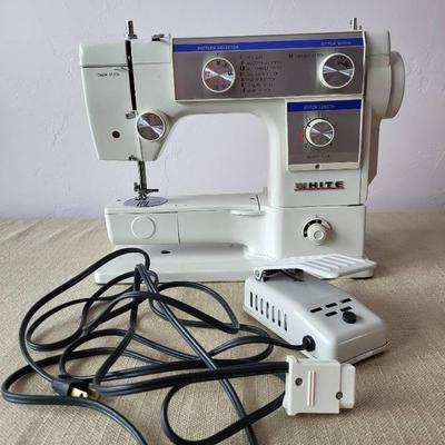 White Sewing Machine