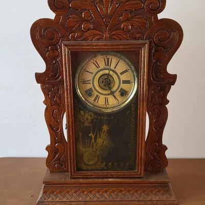 Antique Sessions Gingerbread Parlor Clock