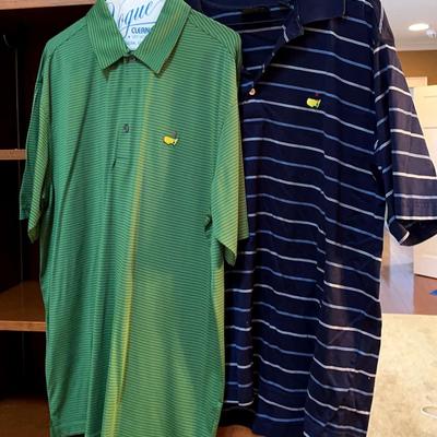 Two Men’s Masters Shirts