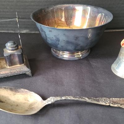 D.P. Paul Sterling Spoon & Silver Plated Tableware
