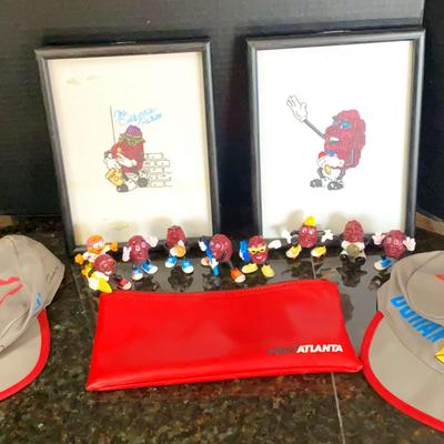 California Raisin Needlepoint And Figurines And More