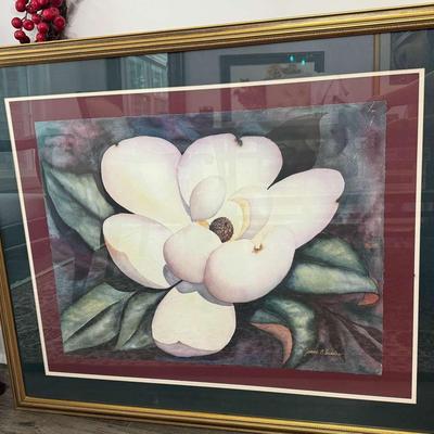 Magnolia Print By Janice C. Sumler (Artist Proof)