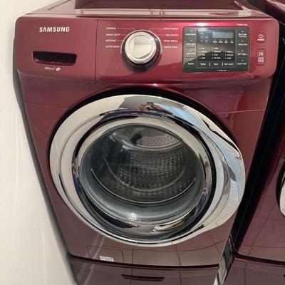 Samsung Front Loader With Pedestal 