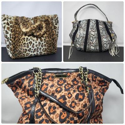 Animal Print Designer Bags