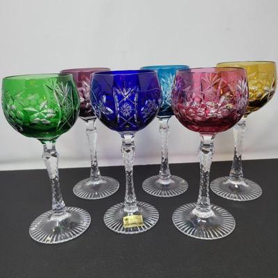 Colored Crystal Stemware
