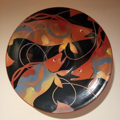 Signed Fish Plate