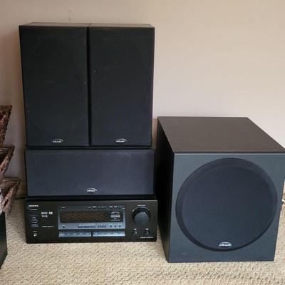 Receiver & Surround Speakers