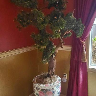 Artificial Bonsai & Pot