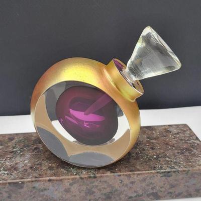 Artist Signed Perfume Bottle