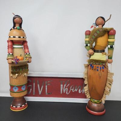 Dept 56 Native Couple