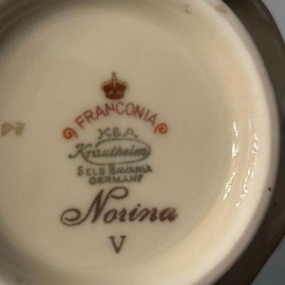 Franconia Krautheim Norina Teapot and Creamer 