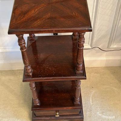 Pedestal Library Stand 