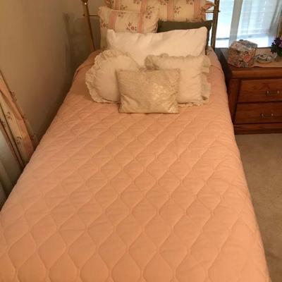 Twin Brass Beds 