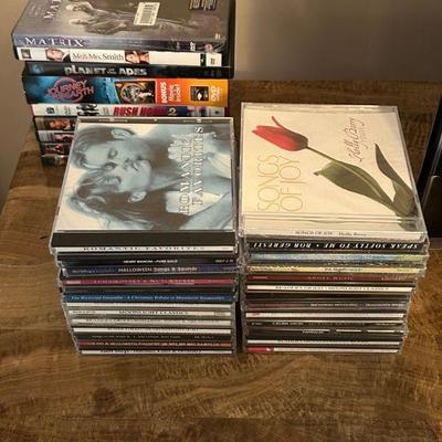 DVD Movies and CD's 
