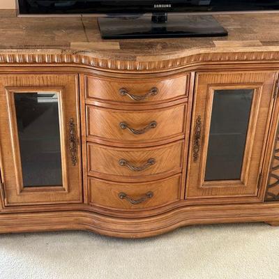 Gorgeous MCM Wood Credenza 