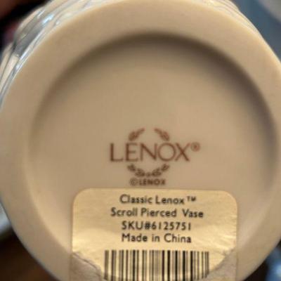Lenox Flower Vase 