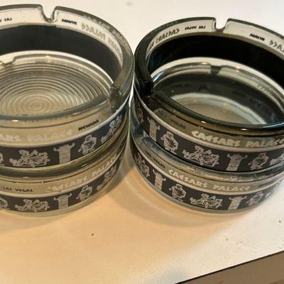 Vintage Caesers Palace Ashtrays 