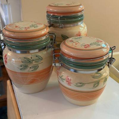 Gibson Ceramic Kitchen Canisters & Jars 