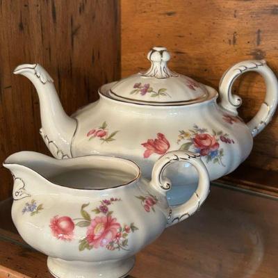 Franconia Krautheim Norina Teapot and Creamer 
