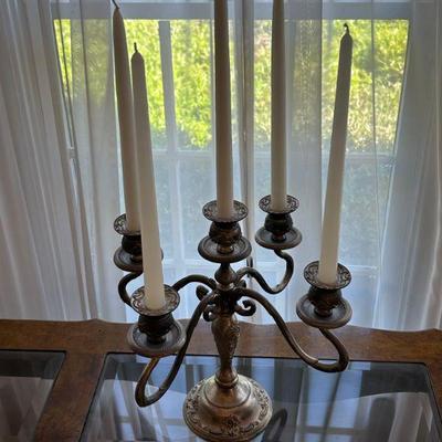 Vintage Brass Candlebra 