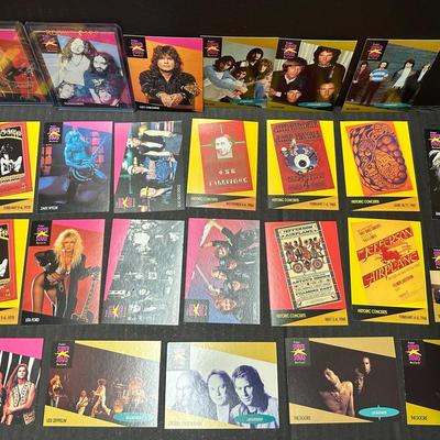 ProSet Super Stars MusiCards Including Soundgarden, The Doors, Led Zeppelin, Ozzy Osbourne And More