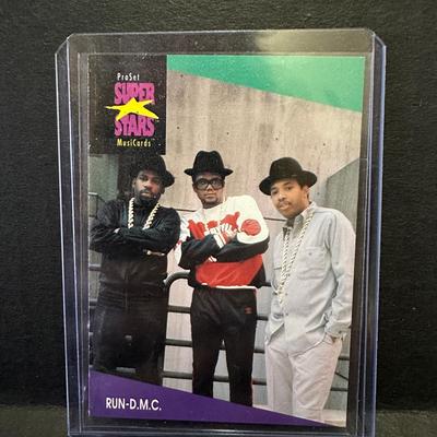 RARE RUN-D.M.C. ProSet Super Stars MusiCards