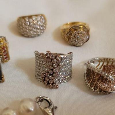 Sterling silver rings 