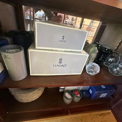 Auction items - Lladro & Swarovski collection