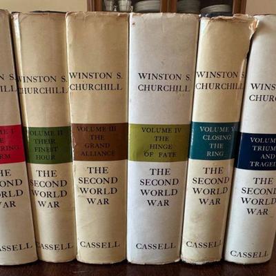 Available in auction - Lot 29 Winston S. Churchill - The Second World War:  Volumes 1-6