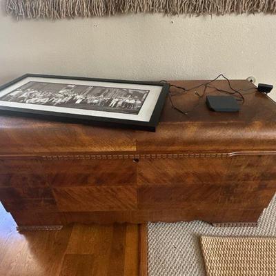Available in auction - Lot 12 - Lane waterfall cedar chest