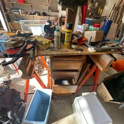 Garage full of treasures