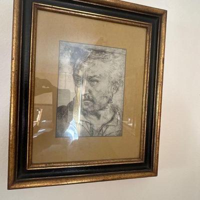 Available in auction - Lot 27 - "Man's Head" by Andrea del Sarto