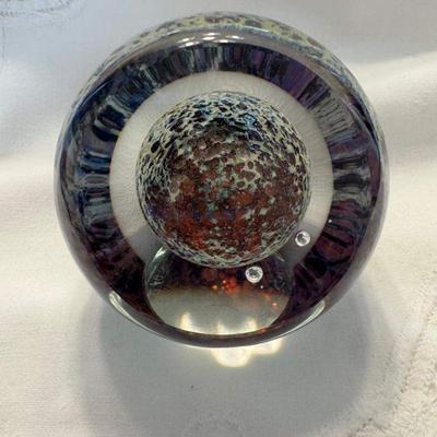 Available in auction - Lot 3 - Jupiter paperweight