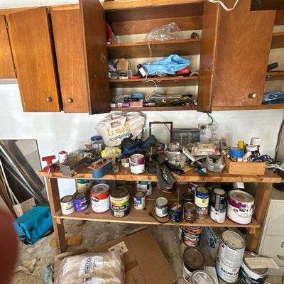 Garage full of tools