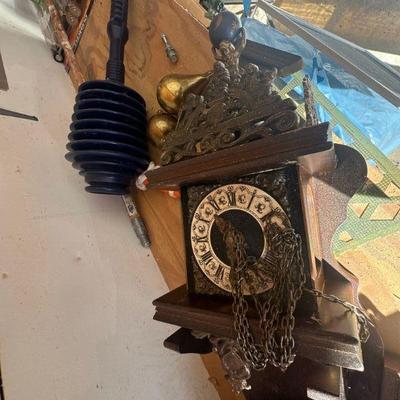 Available in auction - clock parts