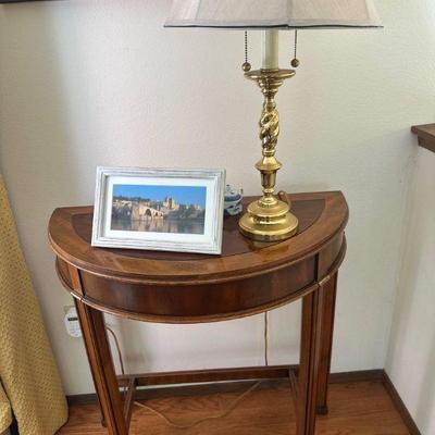 Available in auction - Lot 11 - Half moon table
