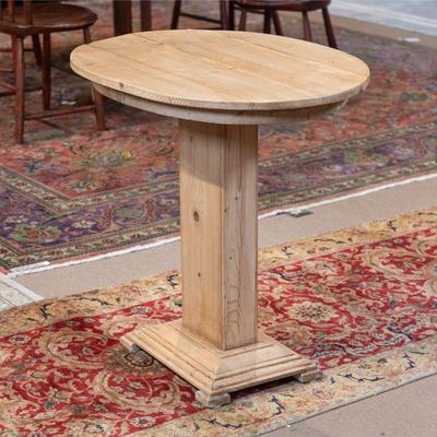 vintage pine side table