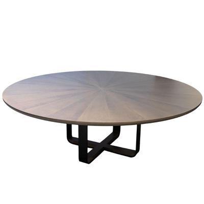 Piedmont walnut dining table by Skram furniture Co.